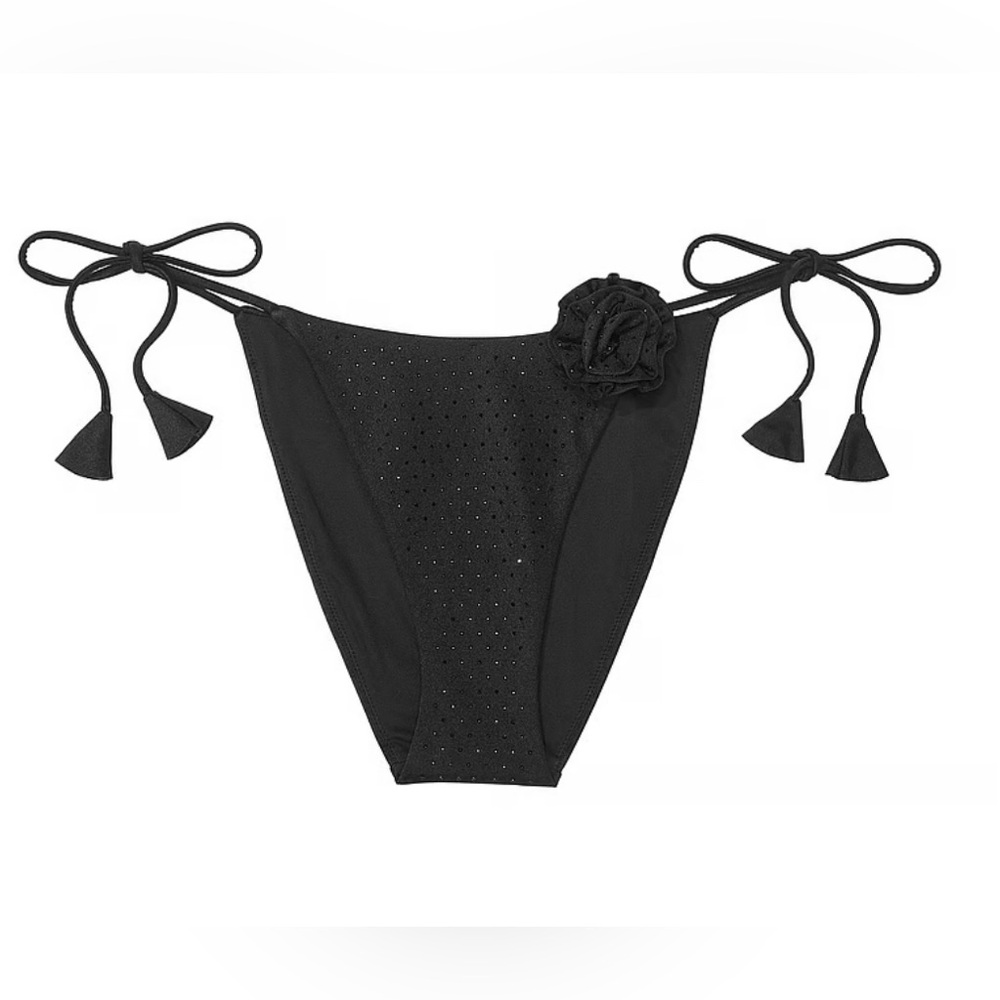 VICTORIA'S SECRET SWIM
Rosette Shine Cheeky String Bikini Bottom